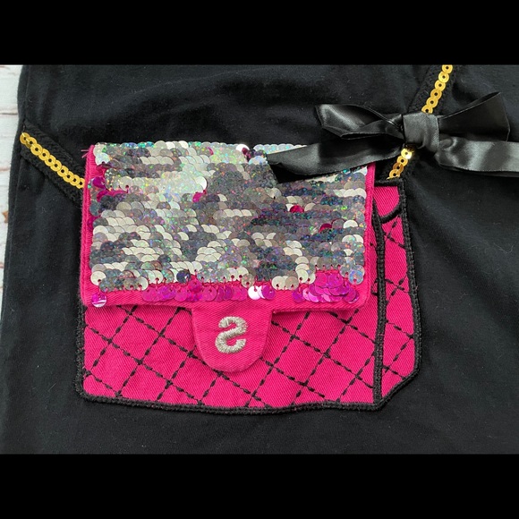 Desigual Girl’s Top w Reversible Sequins 11-12 Yrs - Picture 7 of 8